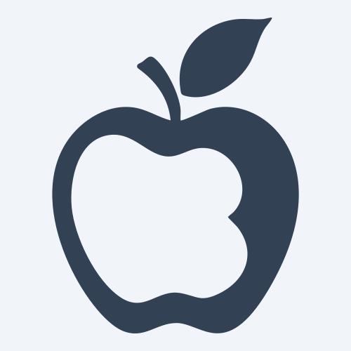 an apple svg