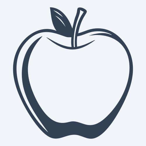 an apple svg