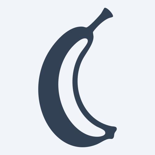 a banana graphic