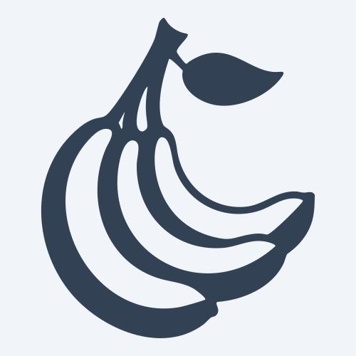 a banana graphic