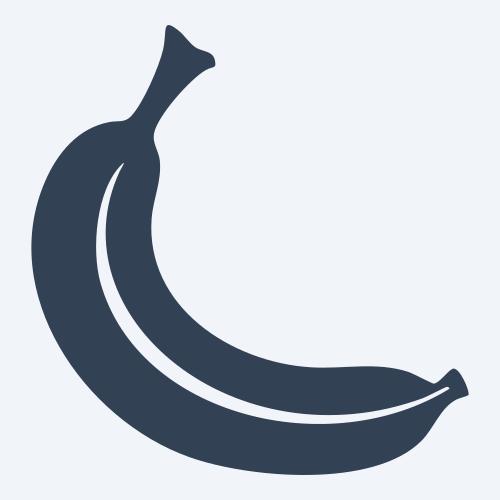 a banana graphic