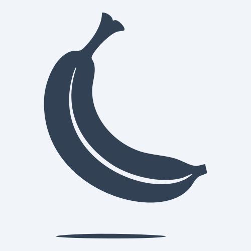 a banana graphic