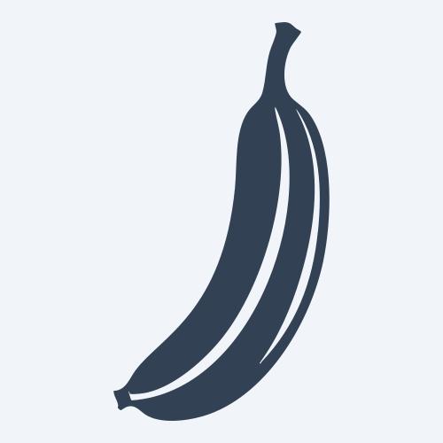 a banana graphic
