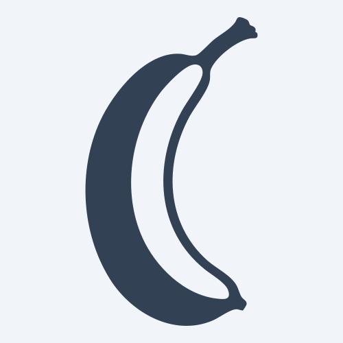 a banana graphic