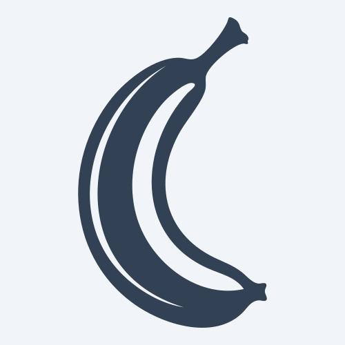 a banana graphic