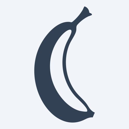 a banana graphic