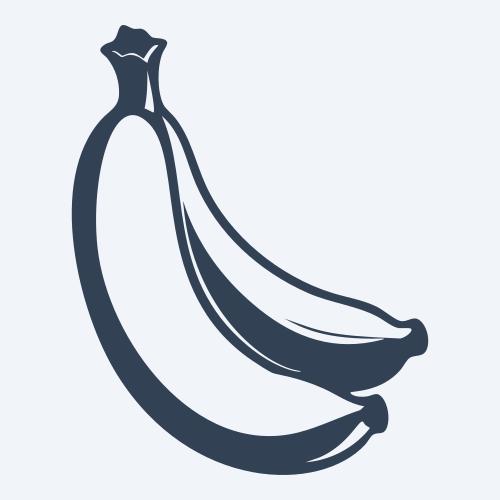 a banana graphic