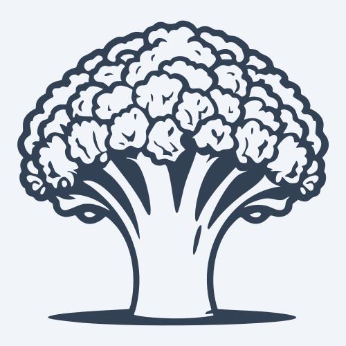 a broccoli vector