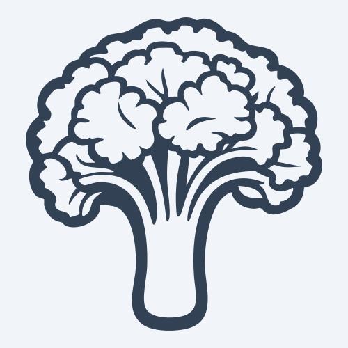 a broccoli vector