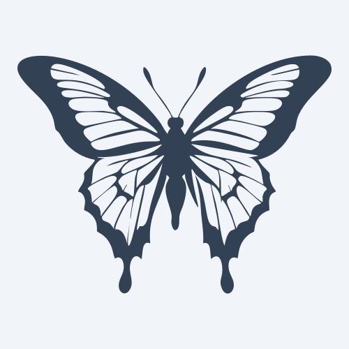 a butterfly vector