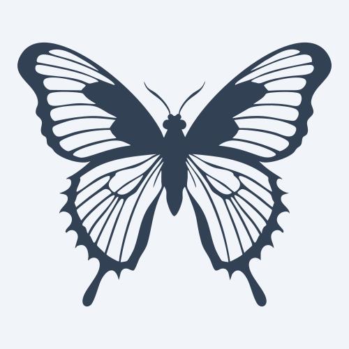 a butterfly vector