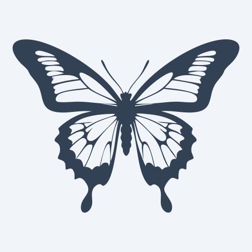 a butterfly vector