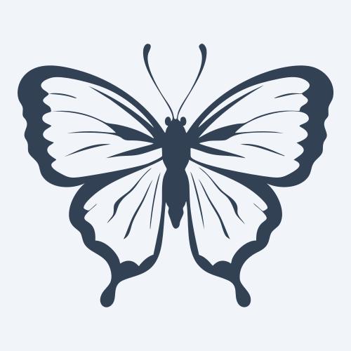 a butterfly vector