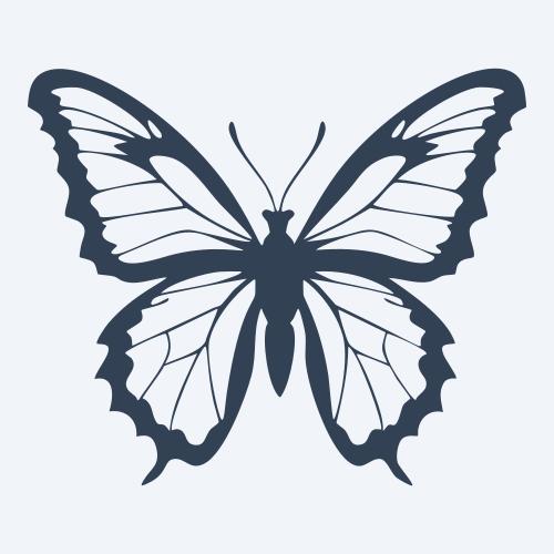 a butterfly vector