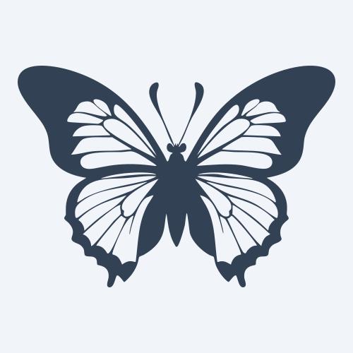 a butterfly vector