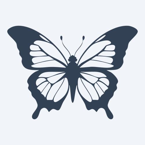 a butterfly vector