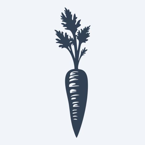 a carrot graphic