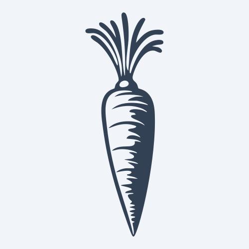 a carrot graphic