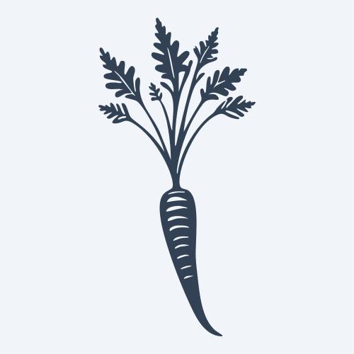 a carrot graphic