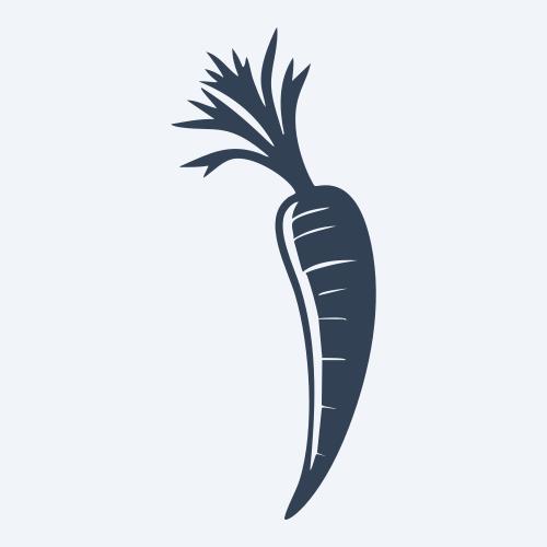 a carrot graphic