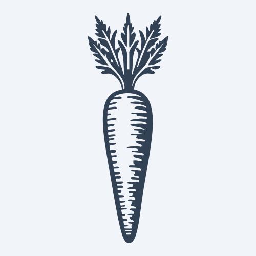 a carrot graphic