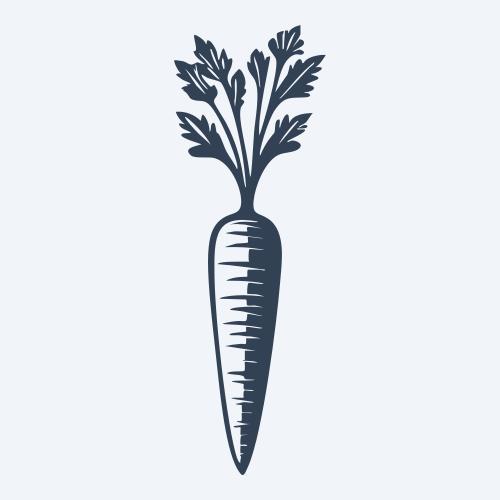 a carrot graphic