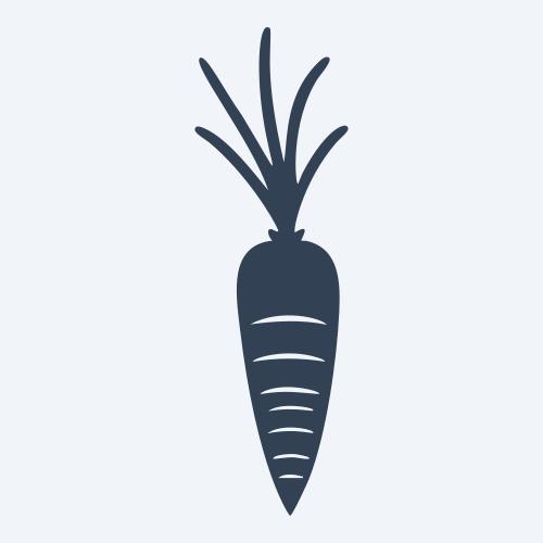 a carrot graphic
