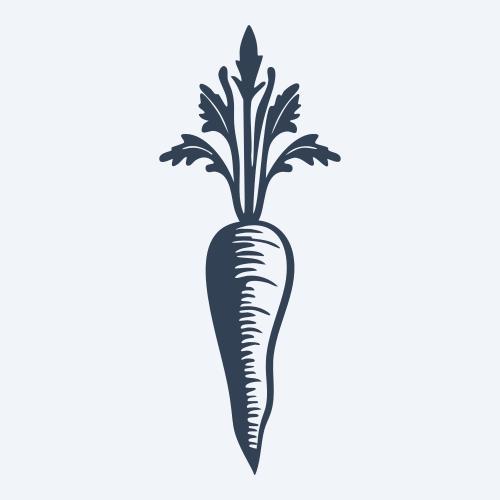 a carrot graphic