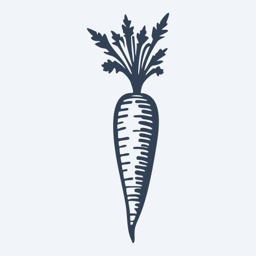 a carrot graphic