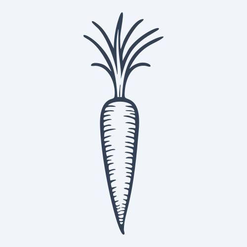 a carrot graphic