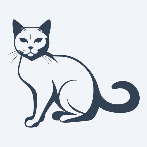 a cat graphic