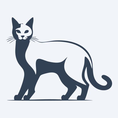 a cat graphic
