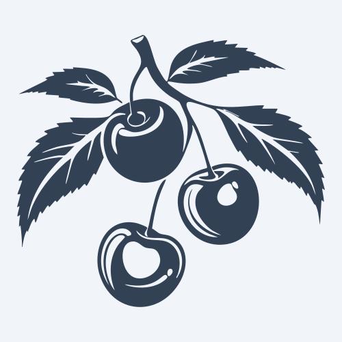 a cherry vector