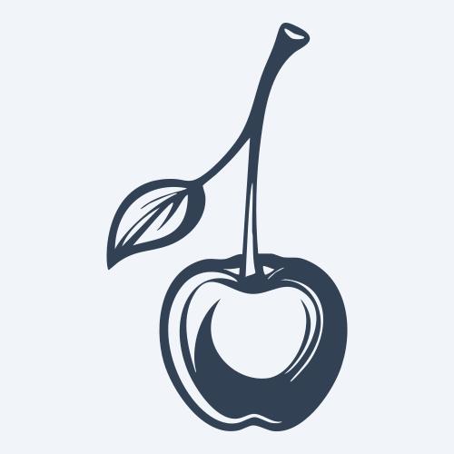 a cherry vector