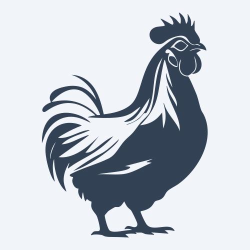 a chicken graphic