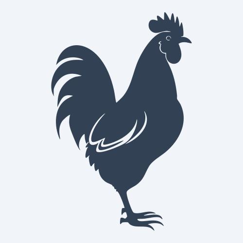 a chicken graphic