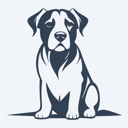 a dog graphic