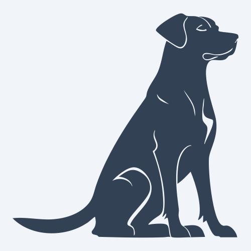 a dog graphic