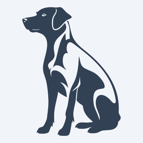 a dog graphic