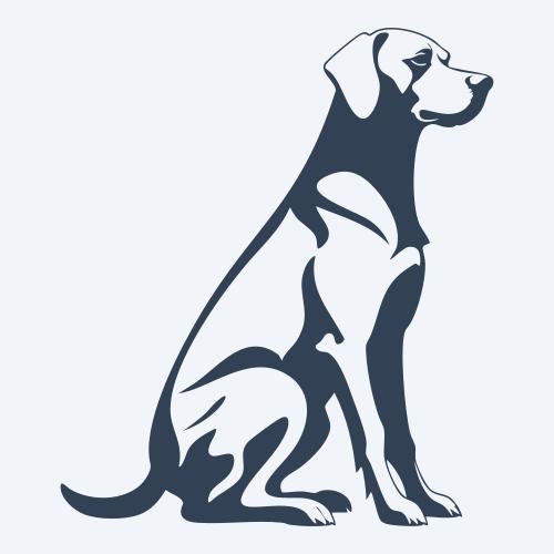 a dog graphic
