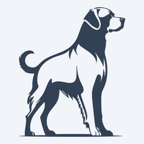 a dog graphic