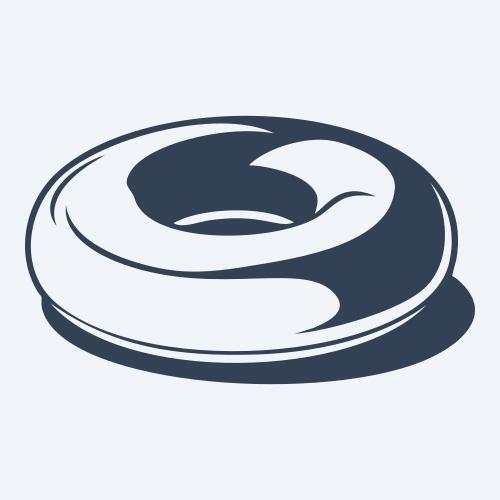 a donut graphic