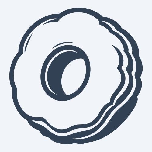 a donut graphic