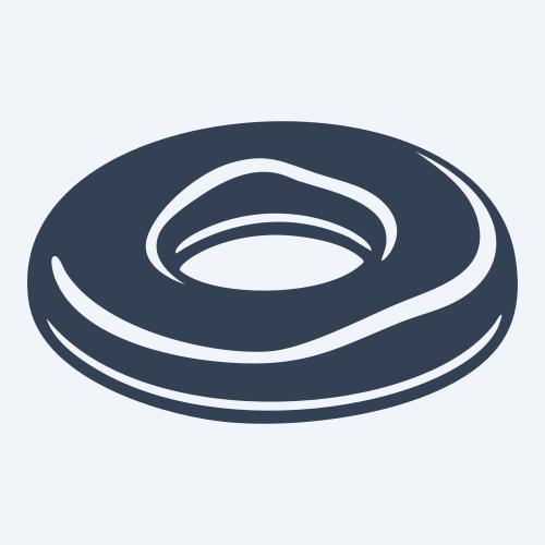 a donut graphic