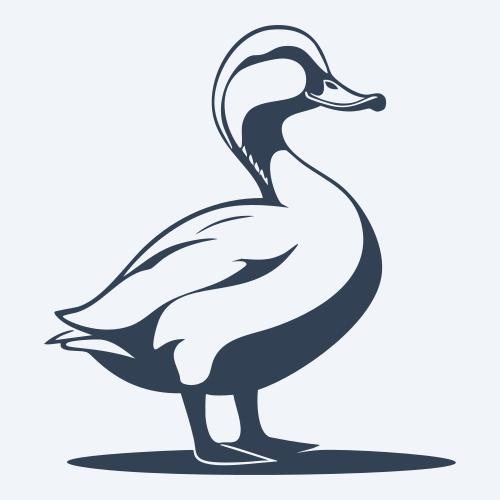 a duck graphic