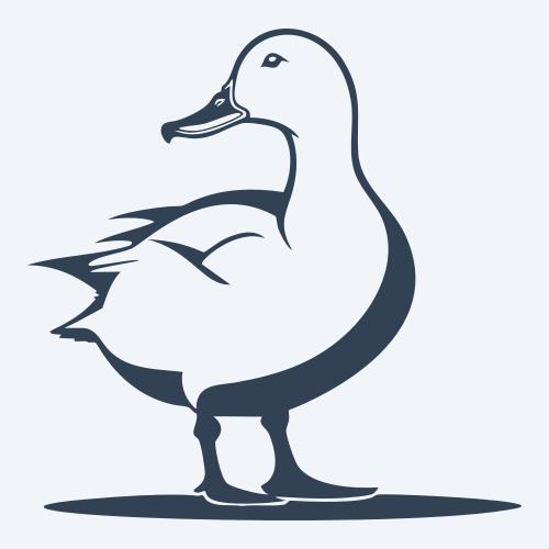 a duck graphic