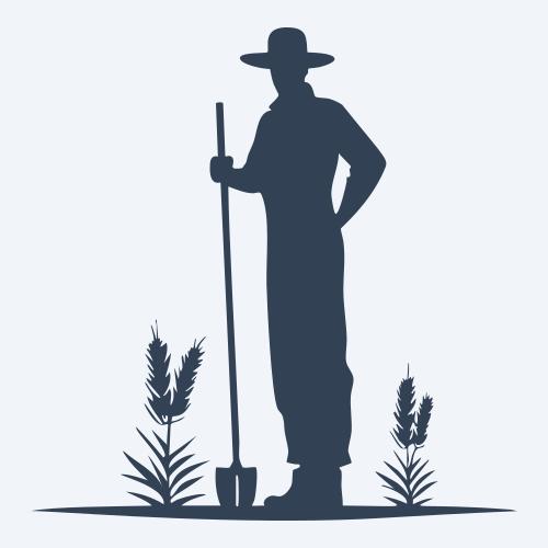 a farmer graphic
