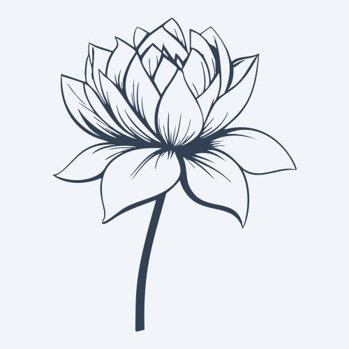 a flower graphic
