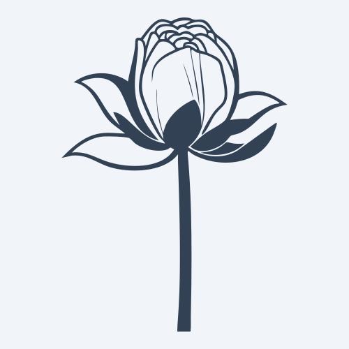 a flower graphic