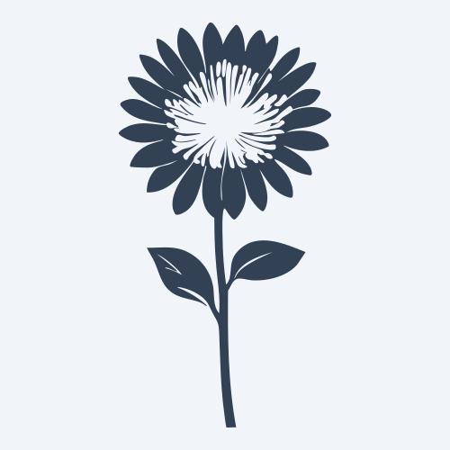 a flower graphic